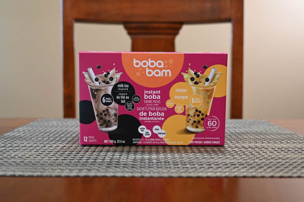 Costco Boba Bam Instant Boba Pack Review Costcuisine