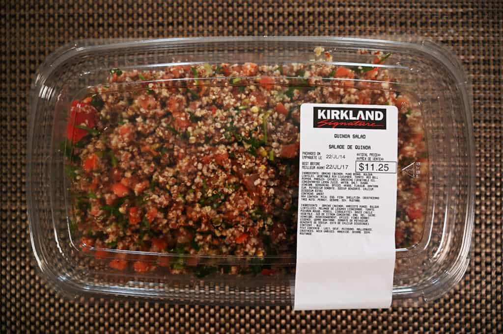 Costco Kirkland Quinoa Salad Review Costcuisine