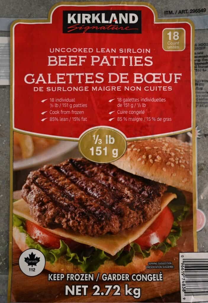 Costco Kirkland Signature Lean Sirloin Beef Patties Review - Costcuisine