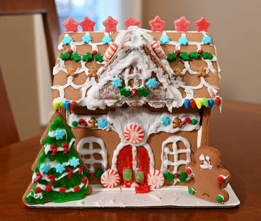 Costco Create A Treat PreBuilt Gingerbread Mansion Kit Review
