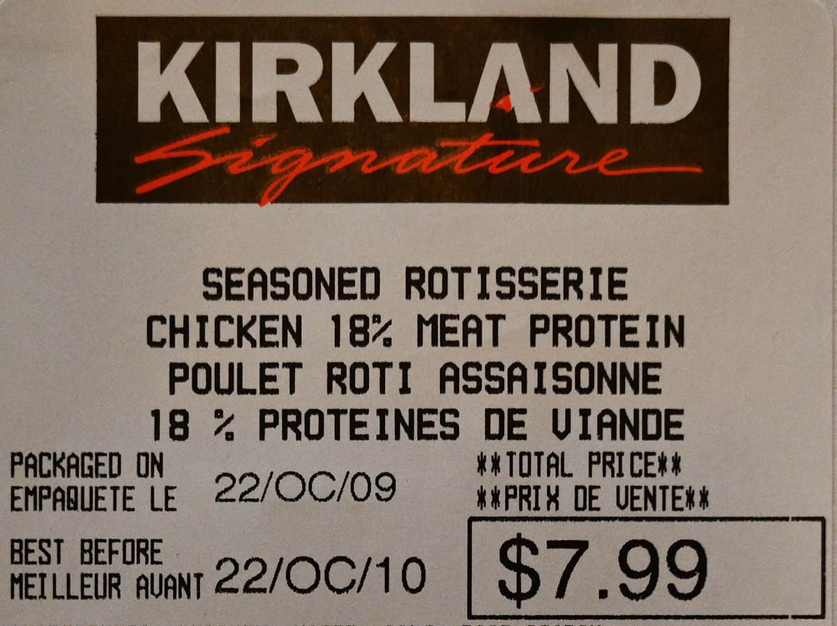 Costco Kirkland Signature Rotisserie Chicken Review 48 OFF