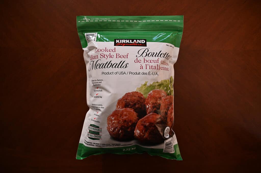 Costco Kirkland Signature Italian Style Beef Meatballs Review Costcuisine