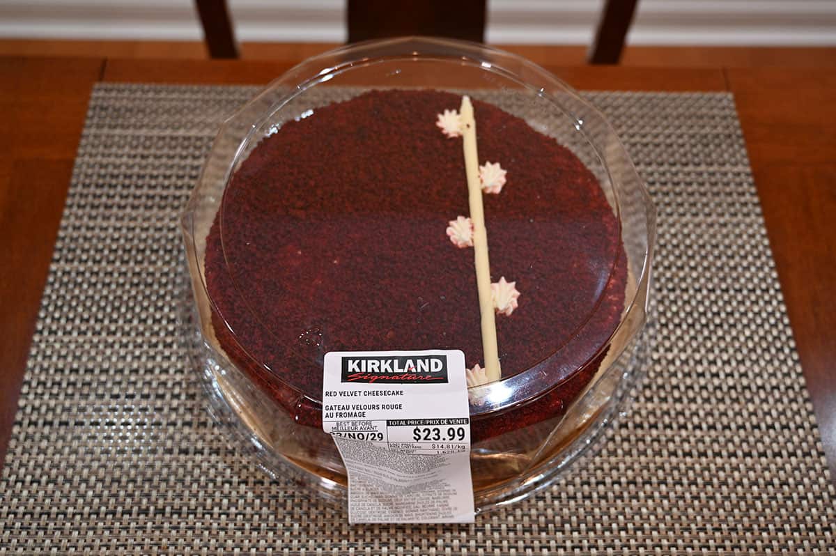 Costco Kirkland Signature Red Velvet Cheesecake Review - Costcuisine