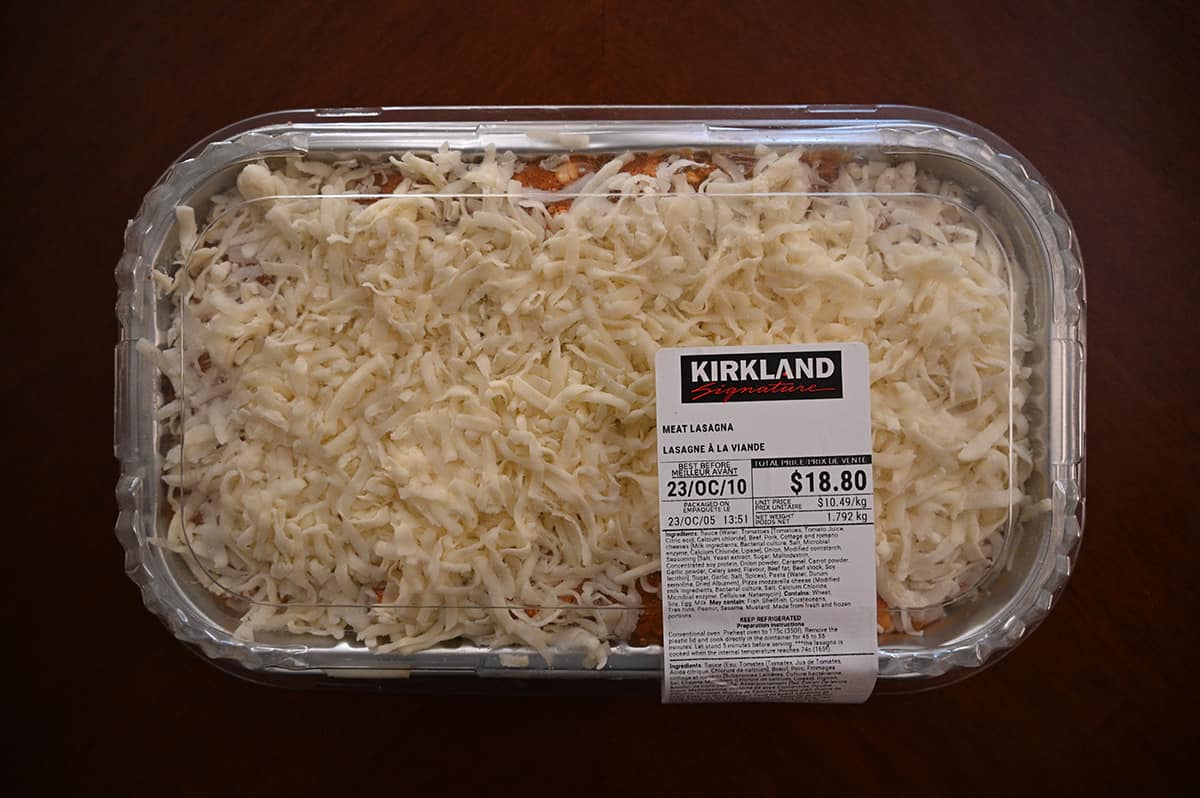 Costco Kirkland Signature Meat Lasagna Review - Costcuisine