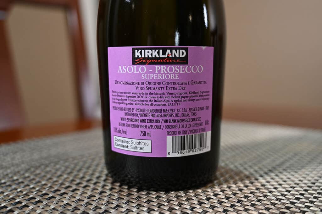 Costco Kirkland Signature Prosecco Review Costcuisine