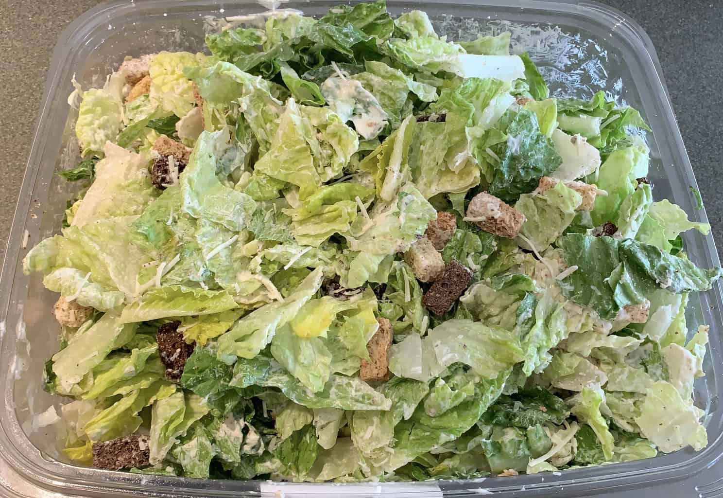 Costco Kirkland Signature Caesar Salad Review Costcuisine