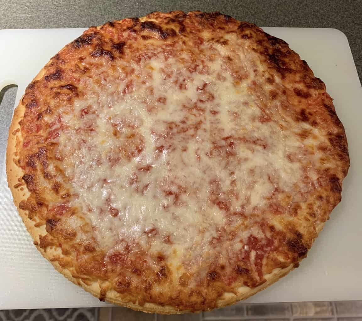 Costco Kirkland Signature Frozen Cheese Pizza Review Costcuisine