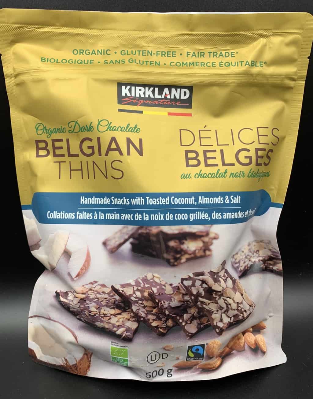 Costco Kirkland Signature Organic Dark Chocolate Belgian Thins Review ...
