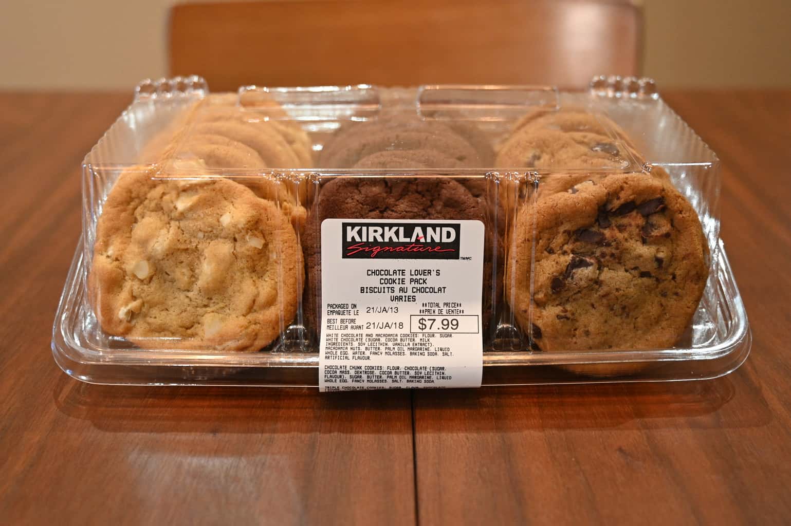 Costco Kirkland Signature Chocolate Lover #39 s Cookie Pack Review