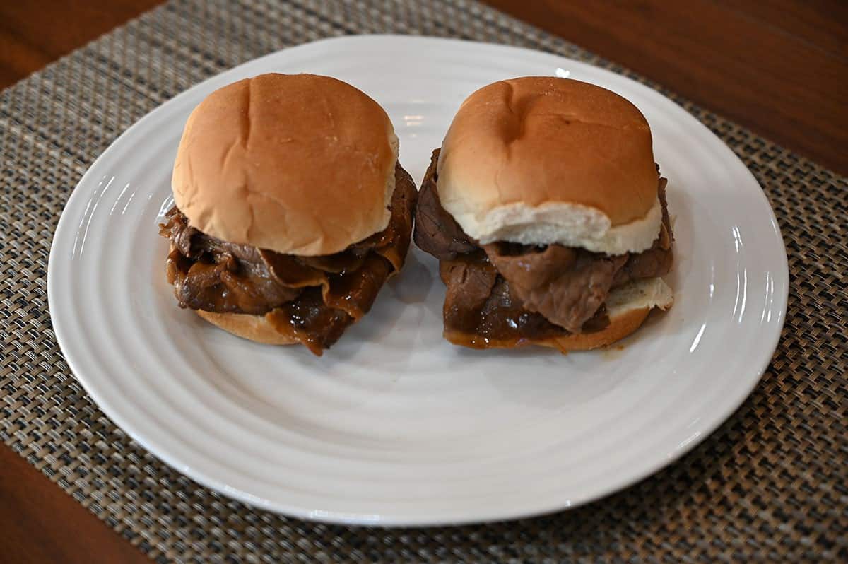 Costco Stoney Creek Shaved Beef Au Jus Review Costcuisine