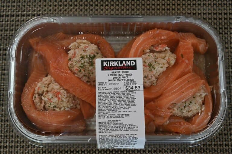 Costco Kirkland Signature Stuffed Salmon Review - Costcuisine