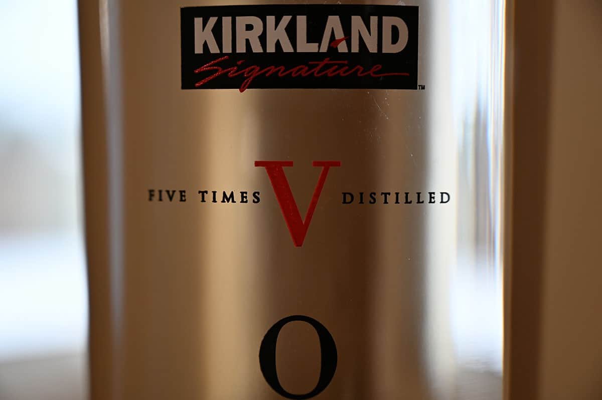 Costco Kirkland Signature Vodka Review - Costcuisine