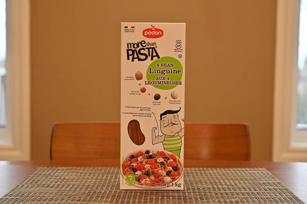 Costco Pedon More Than Pasta Four Bean Linguine Review - Costcuisine