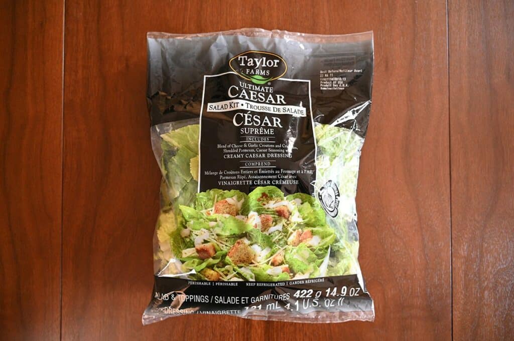 Costco Taylor Farms Ultimate Caesar Salad Kit Review Costcuisine 3798