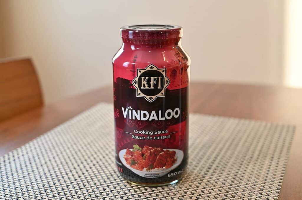 Costco KFI Vindaloo Cooking Sauce Review Costcuisine