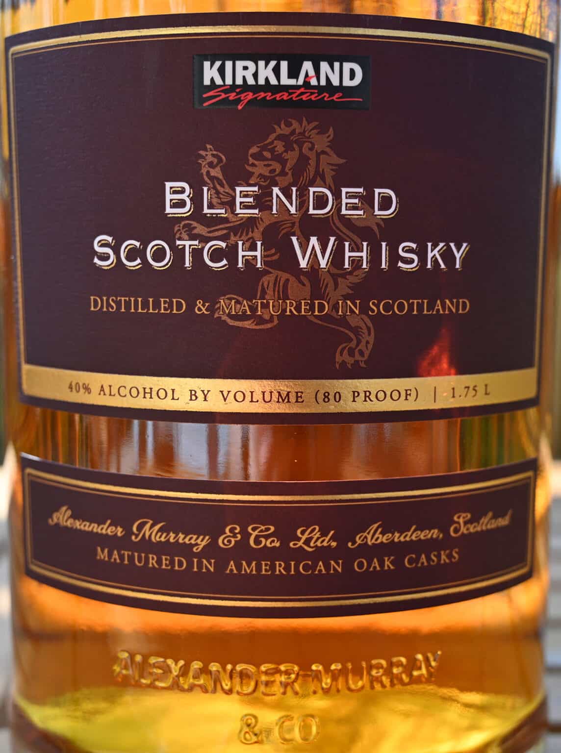 Costco Kirkland Signature Scotch and Whiskey Review - Costcuisine