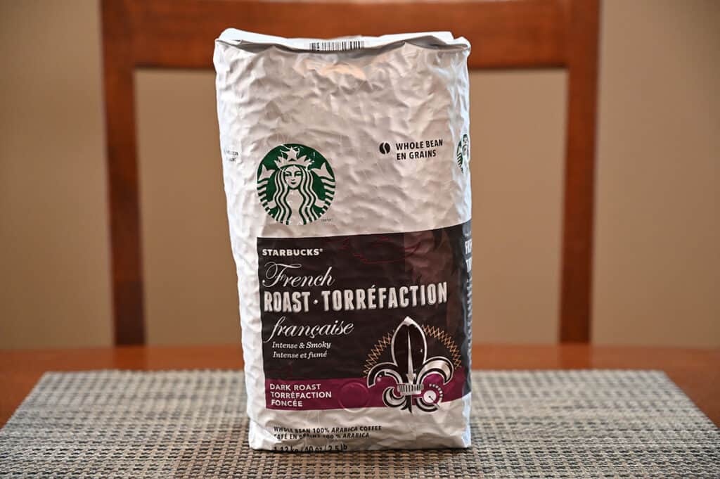 Costco Starbucks French Roast Coffee Beans Review Costcuisine