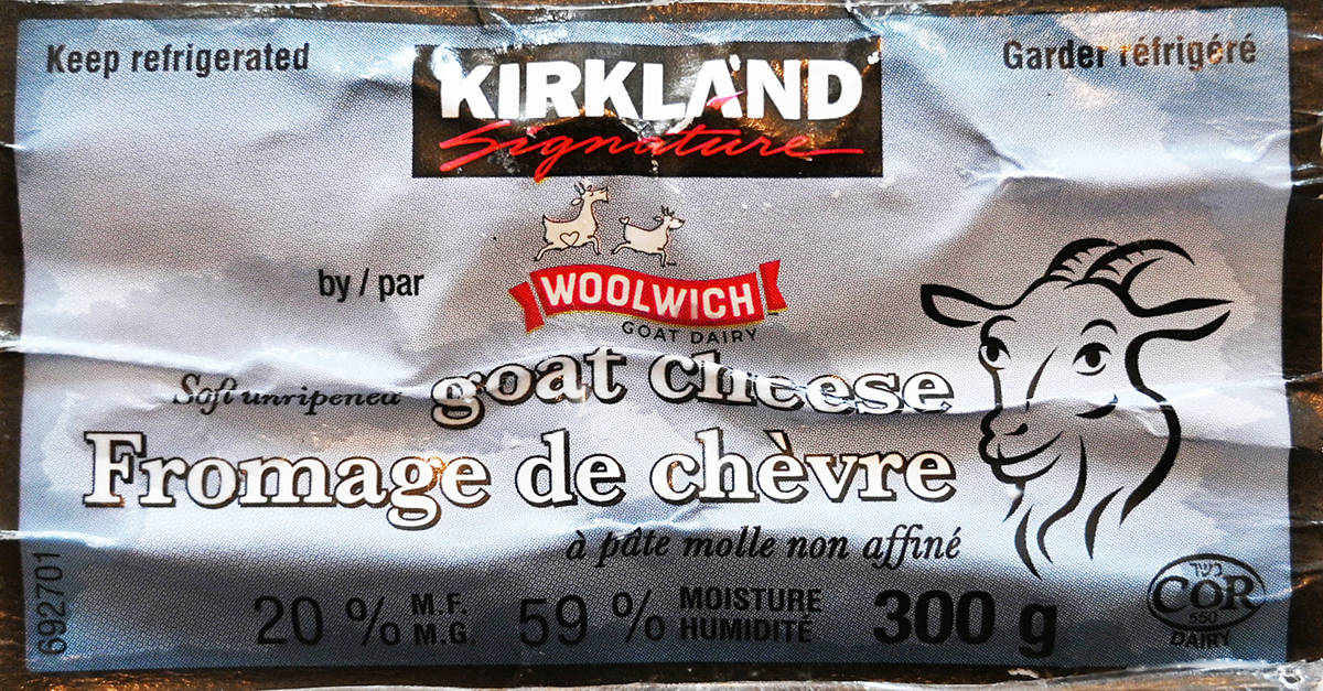 Costco Kirkland Signature Goat Cheese Review Costcuisine