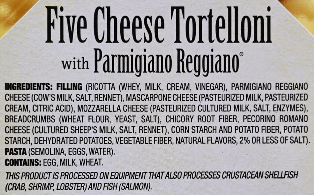 Costco Kirkland Signature Five Cheese Tortelloni Review - Costcuisine