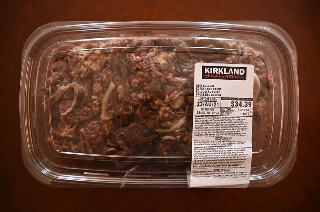 Costco Kirkland Signature Beef Bulgogi Review Costcuisine   Bulgogi1 1024x681 