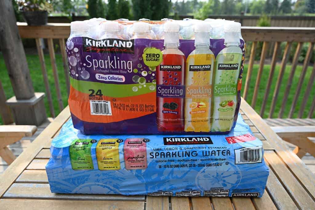 Costco Kirkland Signature Sparkling Water Review Costcuisine