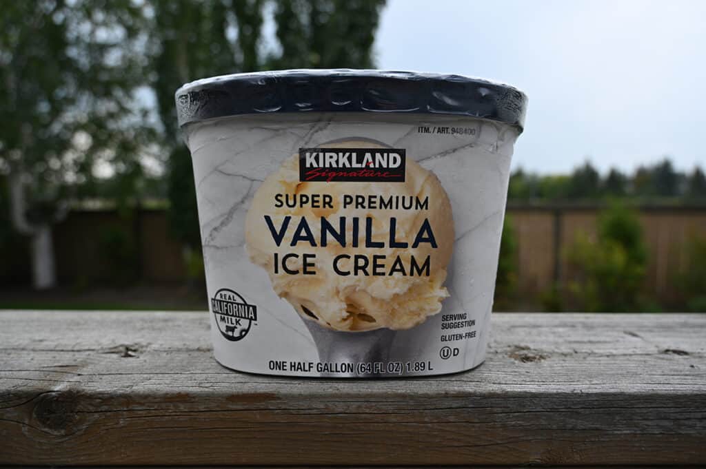 Costco Kirkland Signature Super Premium Vanilla Ice Cream Review ...