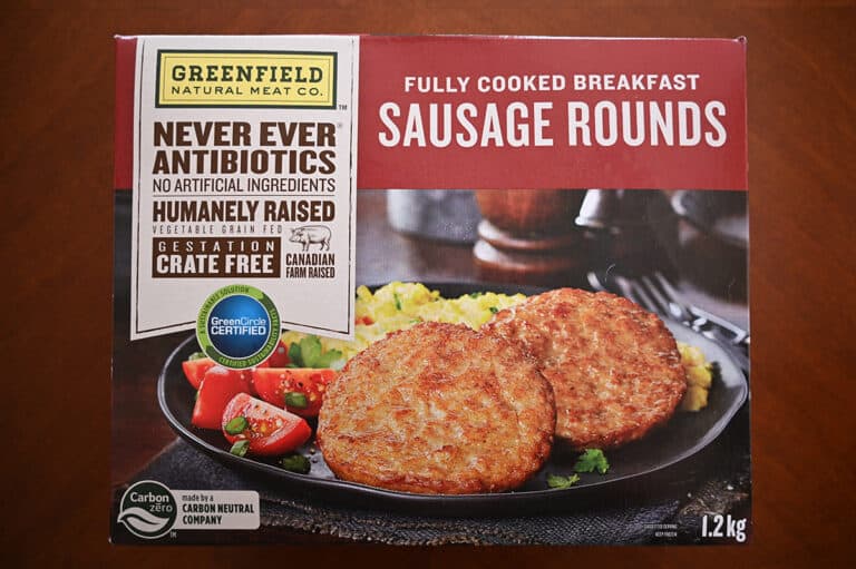 Costco Greenfield Natural Meat Co. Fully Cooked Breakfast Sausage ...