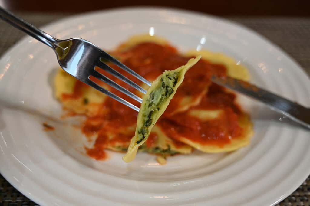 Costco Kirkland Signature Organic Spinach & Cheese Ravioli Review