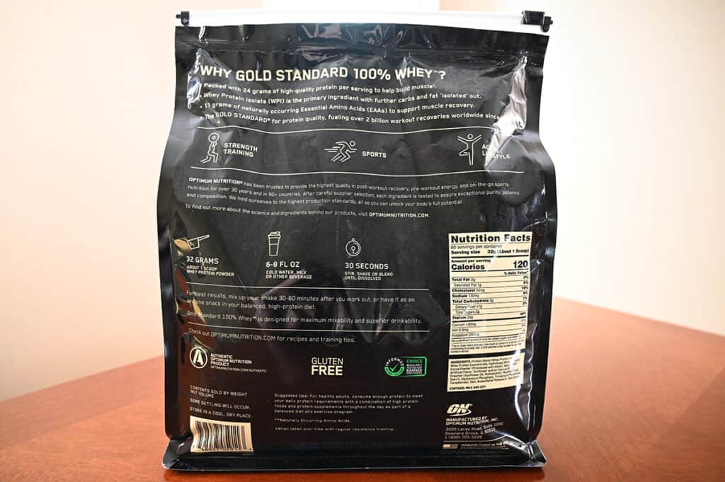 Costco Optimum Nutrition Gold Standard Whey Review - Costcuisine