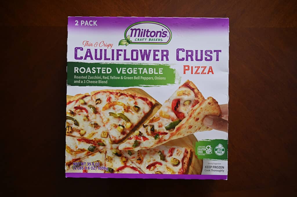 Costco Miltons Cauliflower Crust Pizza Review Costcuisine 6248