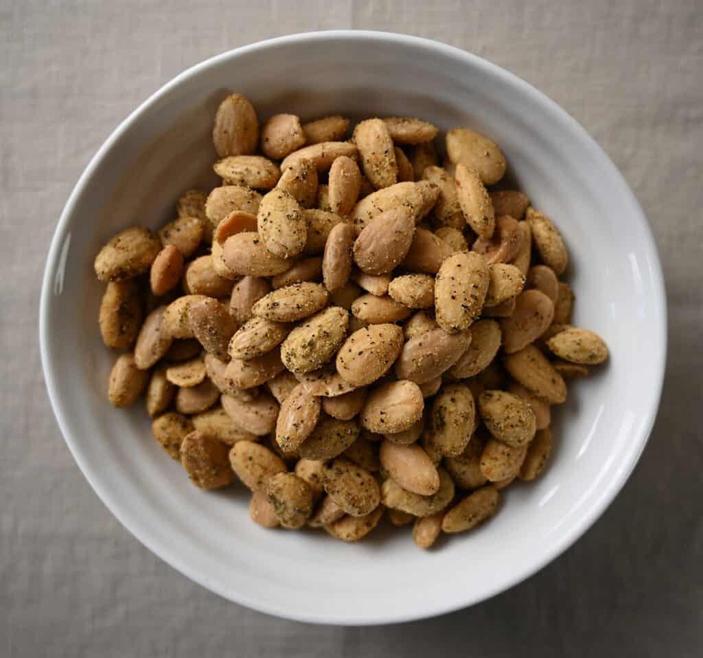 Costco Kirkland Signature Roasted Garlic and Herb Almonds Review ...