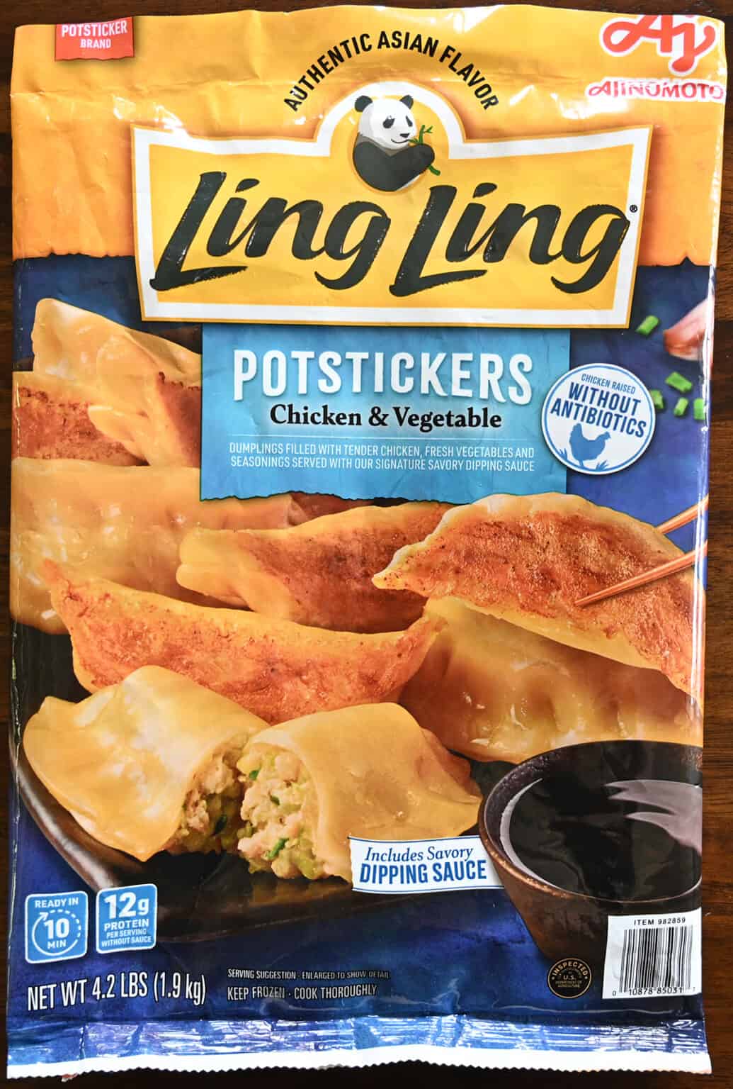 Costco Ajinomoto Ling Ling Chicken And Vegetable Potstickers Review Costcuisine 5778