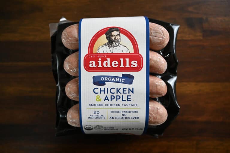 Costco Aidells Organic Chicken & Apple Smoked Chicken Sausage Review ...