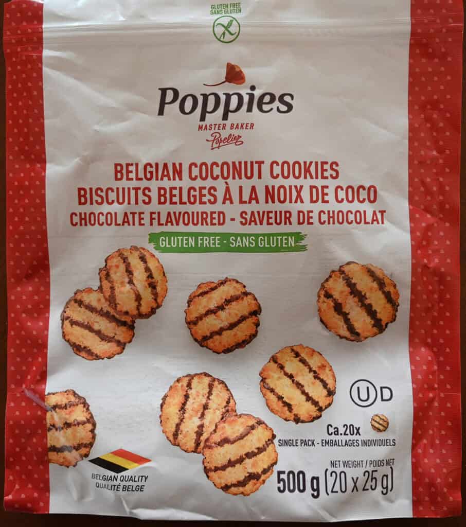 Costco Poppies Belgian Coconut Cookies Review - Costcuisine